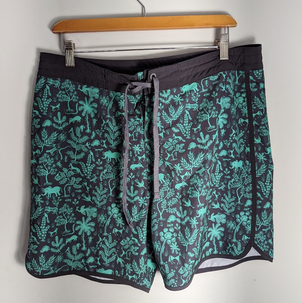 prAna board shorts size 33 EUC  see description